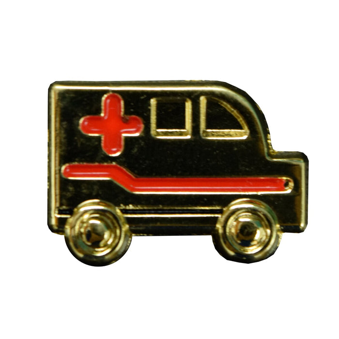 Pin Ambulancia Dorado GMD