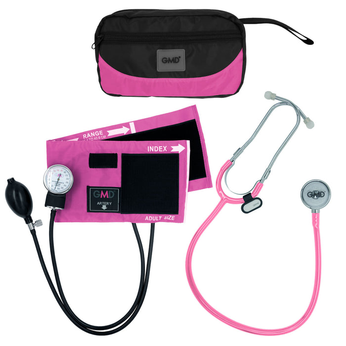 Kit de Tensiómetro y Fonendoscopio Fusion GMD Colors Estuche