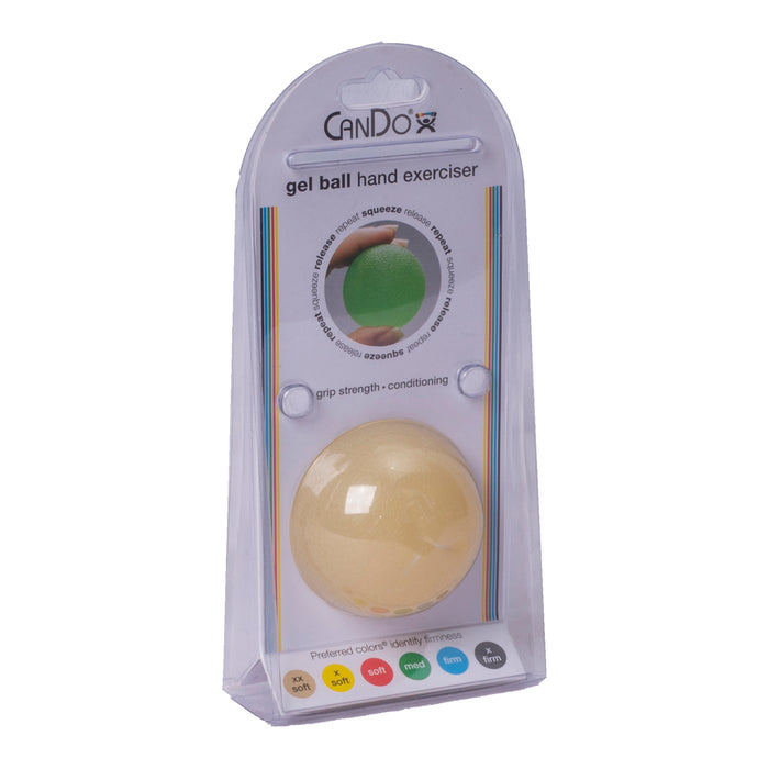 Pelota en gel para ejercitar la mano marca CanDo