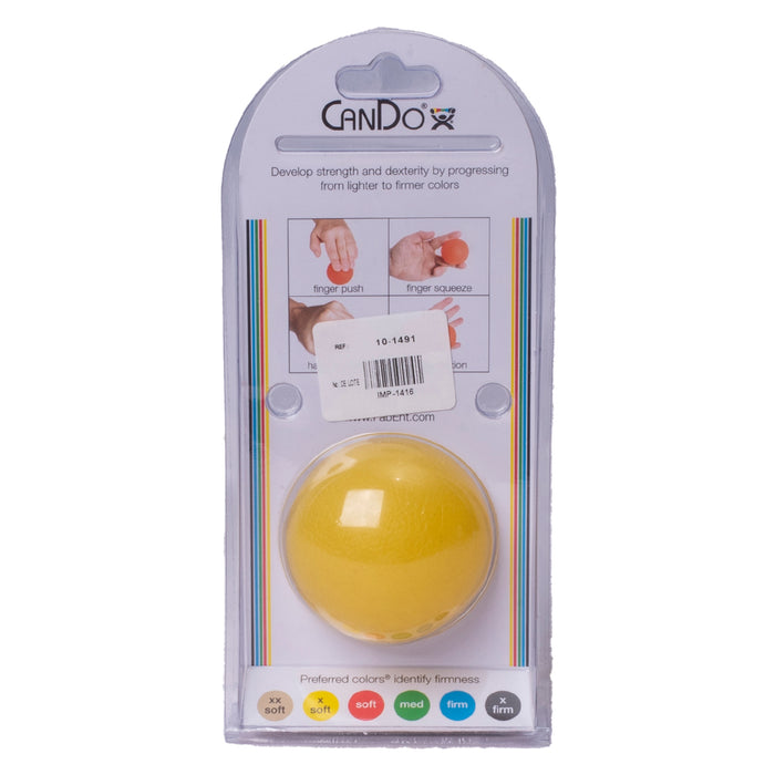 Pelota en gel para ejercitar la mano marca CanDo