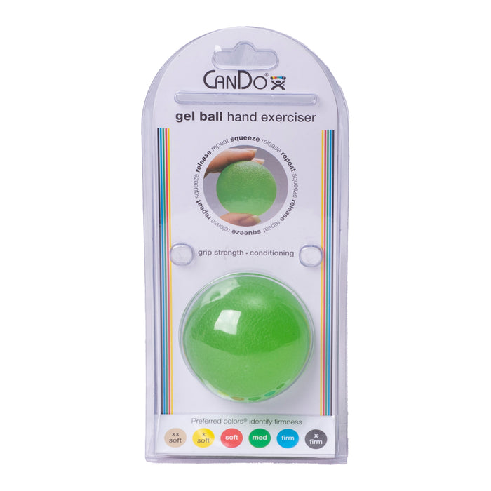 Pelota en gel para ejercitar la mano marca CanDo