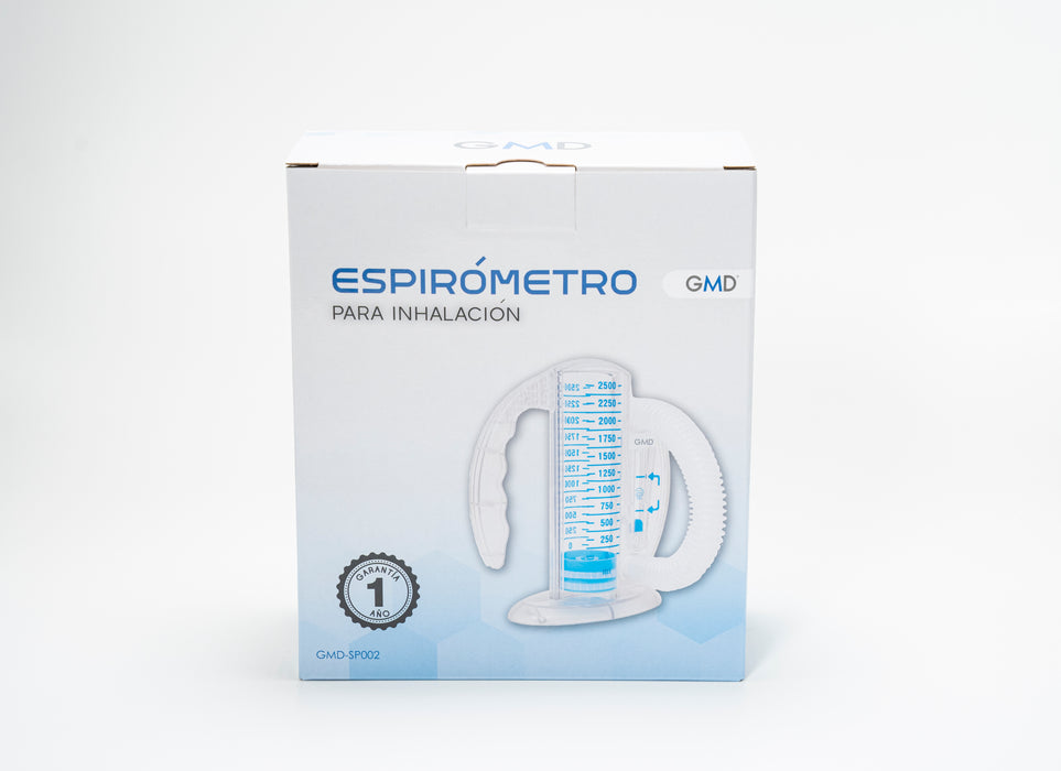 Espirómetro Para Inhalación - con flujo ajustable para realizar inhalación es de fácil uso y limpieza disponible en 2500 ml