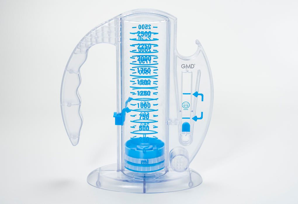 Espirómetro Para Inhalación - con flujo ajustable para realizar inhalación es de fácil uso y limpieza disponible en 2500 ml