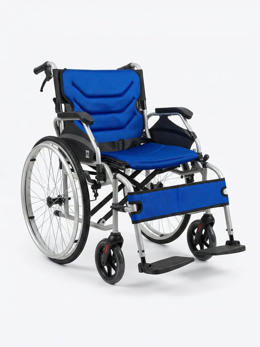 Silla de Ruedas de Transporte Doly 24 Konfort Plus Azul