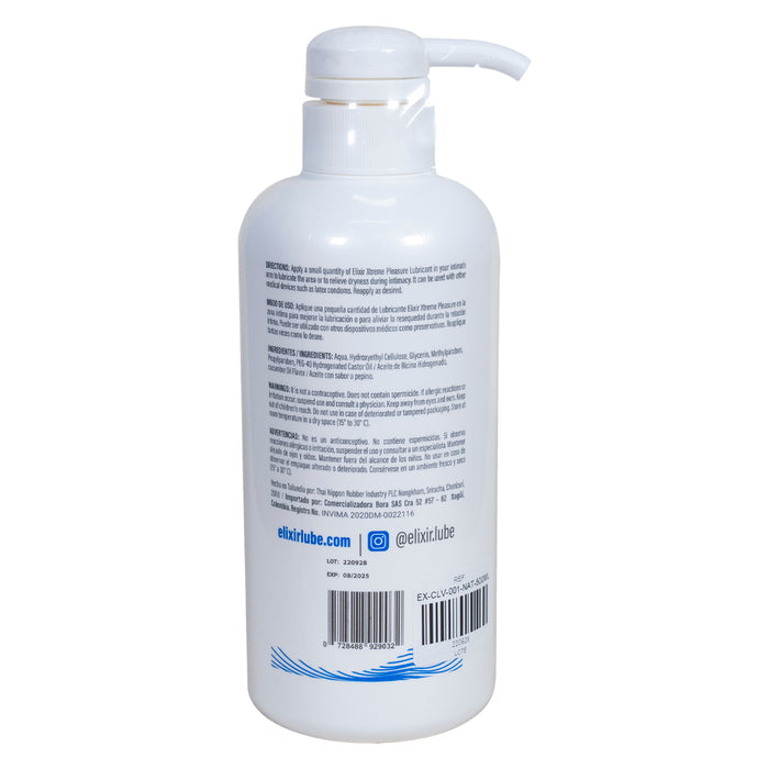 Lubricante Íntimo Natural Elixir 500 ml