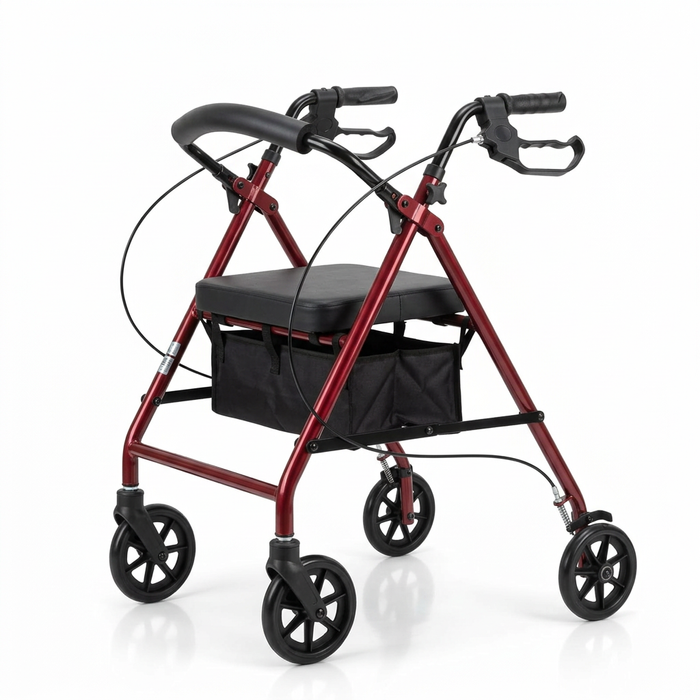 Caminador Rollator en Acero KP2-7010 Konfort Plus