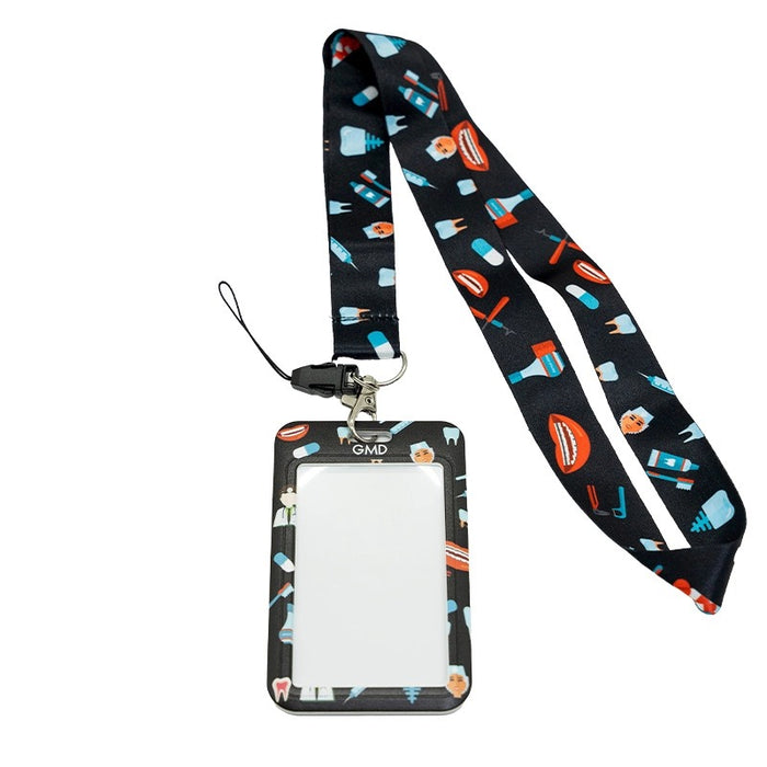 Porta Carnet Vertical de Odontología