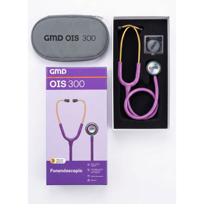 Fonendoscopio Doble Campana OIS 300 Púrpura GMD