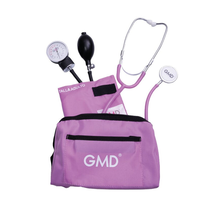 Kit de Tensiómetro y Fonendoscopio Doble Campana GMD Colors Estuche