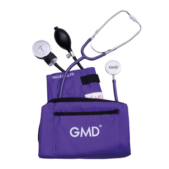 Kit de Tensiómetro y Fonendoscopio Doble Campana GMD Colors Estuche