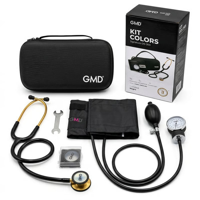 Kit de tensiómetro y fonendoscopio OIS 300 Signature Color Negro