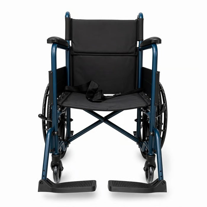 Silla de Ruedas Estándar en Acero con Rin Estrella