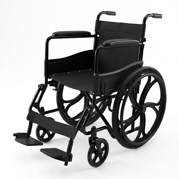 Silla De Ruedas en Acero Estándar Con Rin Estrella KP
