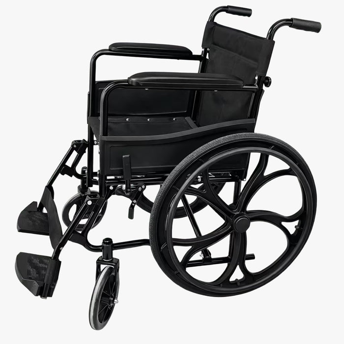 Silla De Ruedas en Acero Estándar Con Rin Estrella KP