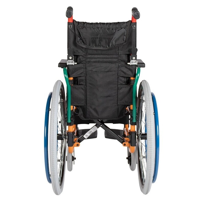 Silla de Ruedas Pediátrica con Respaldo Abatible Konfort Basic
