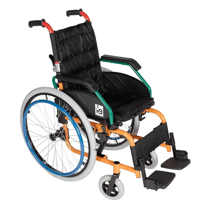 Silla de Ruedas Pediátrica con Respaldo Abatible Konfort Basic