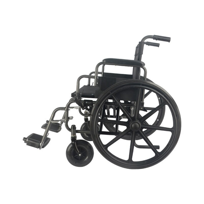 Silla De Ruedas Estándar En Acero Bariátrica De 56,5 cm Konfort Plus