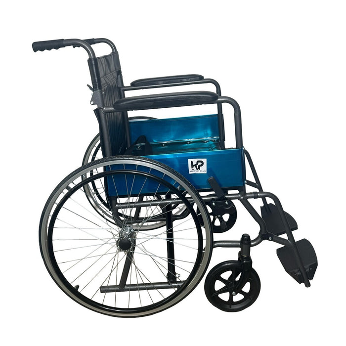 Silla De Ruedas Estándar Desarmable En Acero Con Tapicería En PVC Konfort Plus