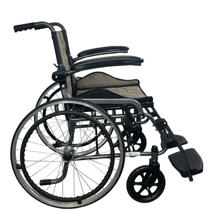 Silla de Ruedas Liviana con Llanta Maciza KBE9119F Konfort Plus