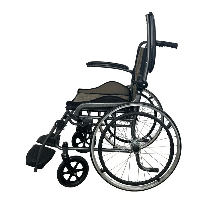 Silla de Ruedas Liviana con Llanta Maciza KBE9119F Konfort Plus