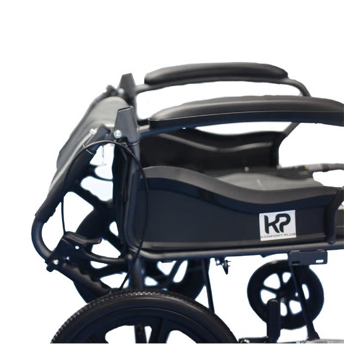 Silla de Ruedas de Transporte Plegable T50 – Konfort Plus