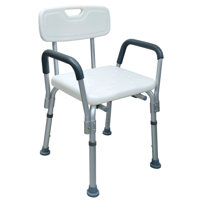 Silla para Ducha con Brazos Konfort Plus