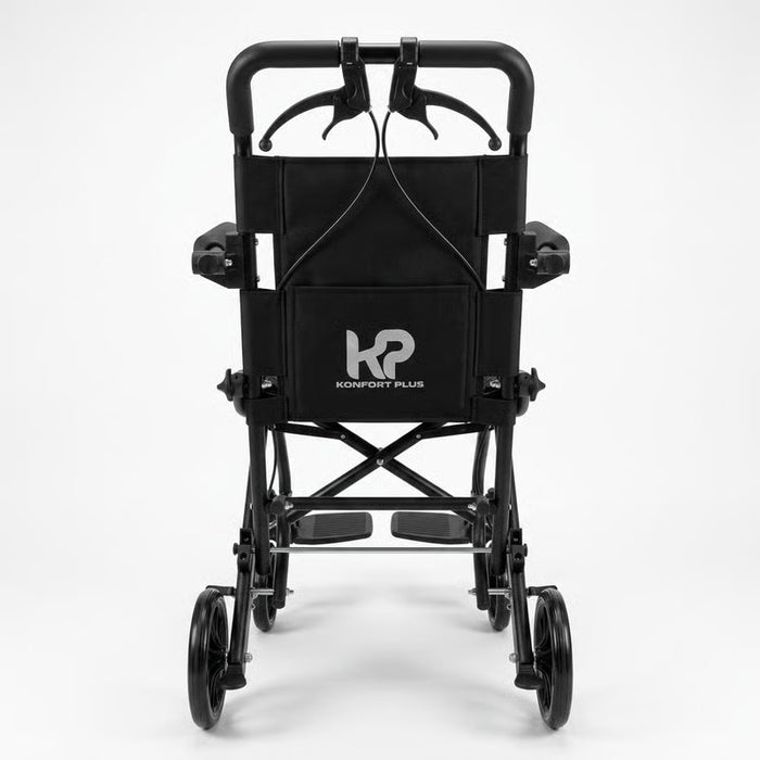 Silla de Ruedas Viajera Ultraliviana en Aluminio Konfort Plus