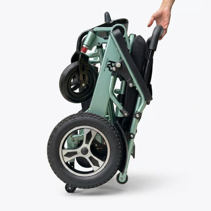 Silla de Ruedas Motorizada en Aluminio con Batería de Litio – Máxima Ligereza y Autonomía
