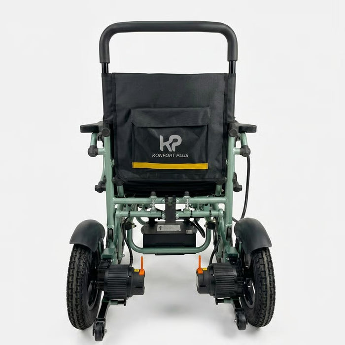 Silla de Ruedas Motorizada en Aluminio con Batería de Litio – Máxima Ligereza y Autonomía