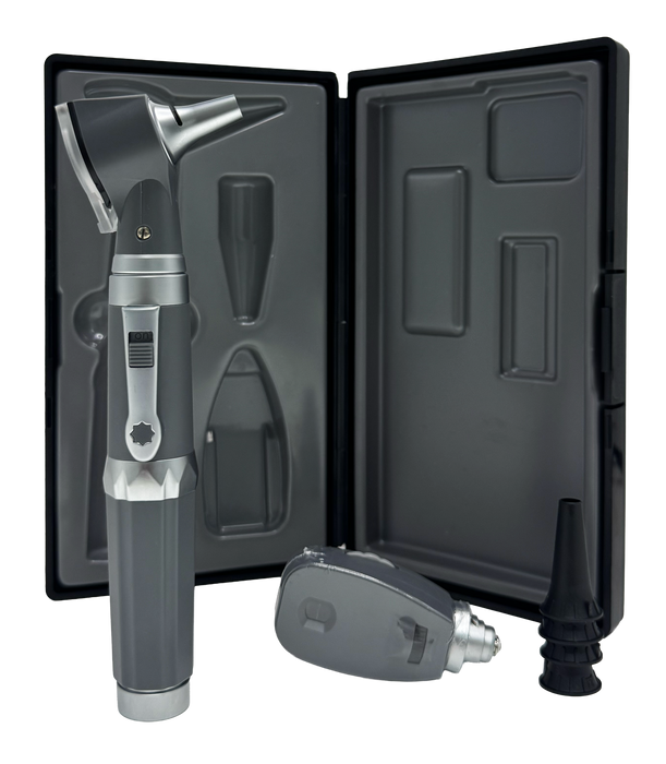 Kit de Órganos y Sentidos 1 Base 2 Cabezales Color Gris Oscuro