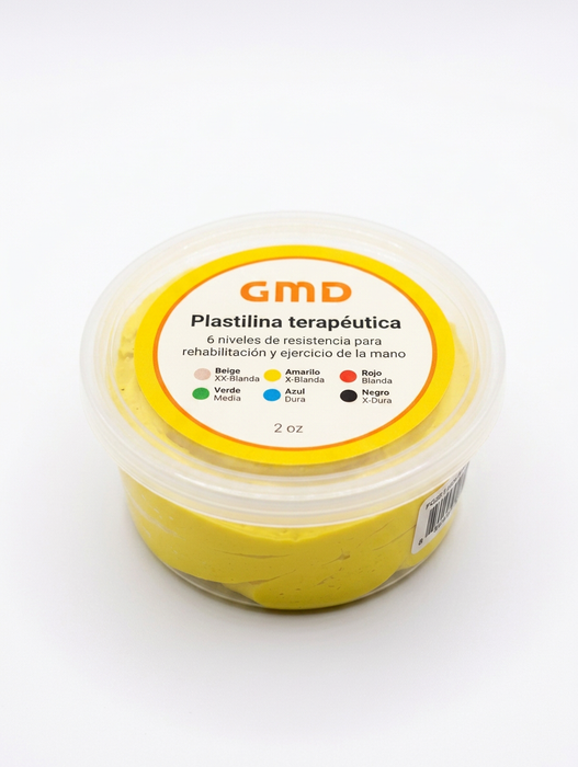 Plastilina Terapéutica GMD (2 oz) — Ejercicio y Rehabilitación de Mano