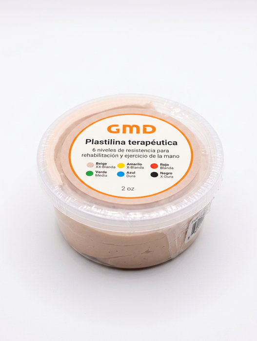Plastilina Terapéutica GMD (2 oz) — Ejercicio y Rehabilitación de Mano