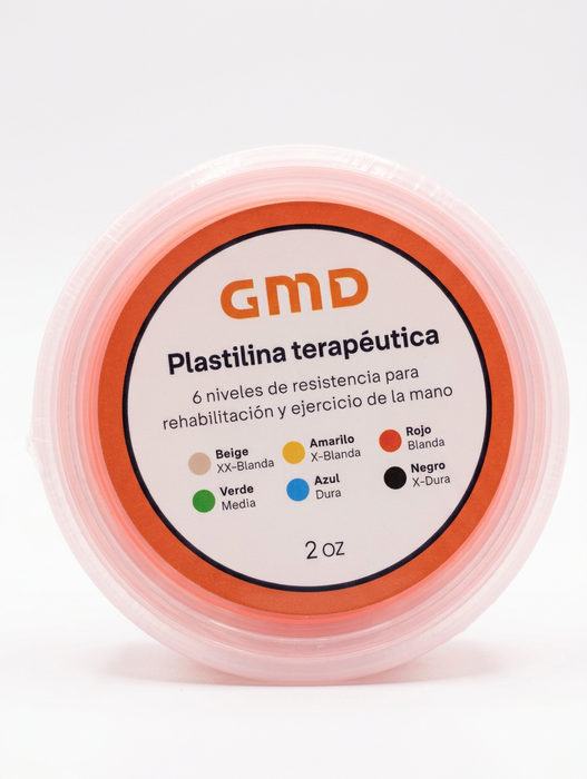 Plastilina Terapéutica GMD (2 oz) — Ejercicio y Rehabilitación de Mano