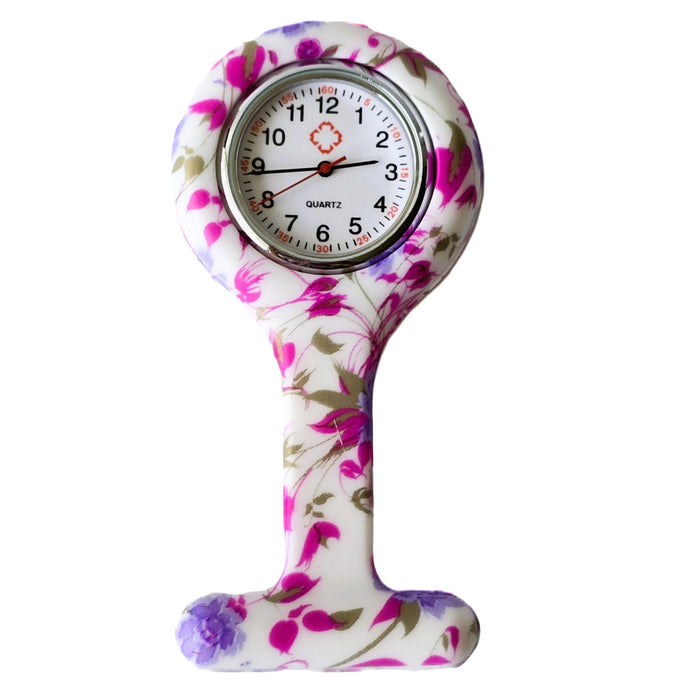 Reloj de Enfermería Rosas