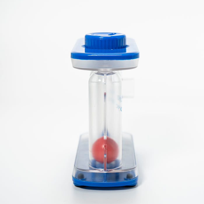 Espirómetro De Uso Dual - con flujo ajustable para realizar inhalación y exhalación es de fácil uso y limpieza