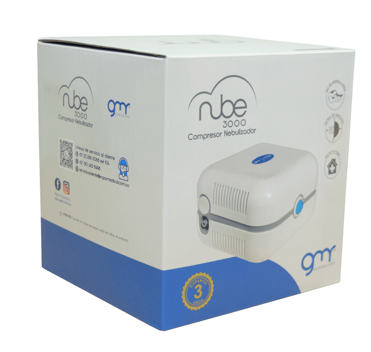 Compresor Nebulizador Nube 3000 kit