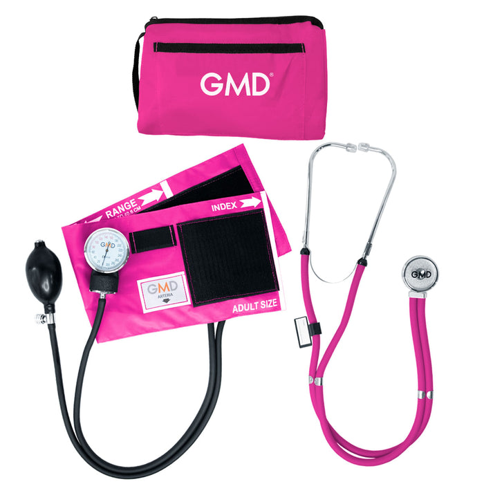 Kit de Tensiómetro y Fonendoscopio Rappaport GMD Colors Estuche